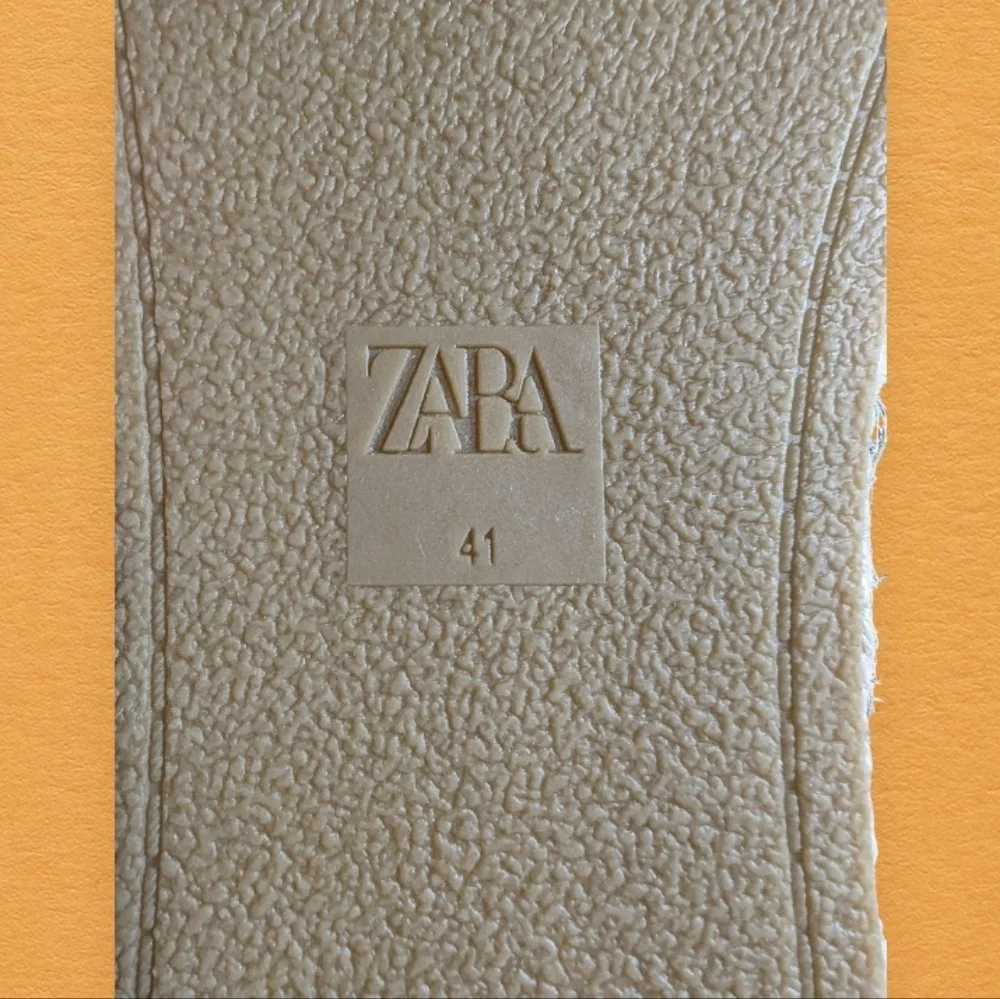 NWOB Zara Faux Suede Espadrilles Size 10 (EU 41)
